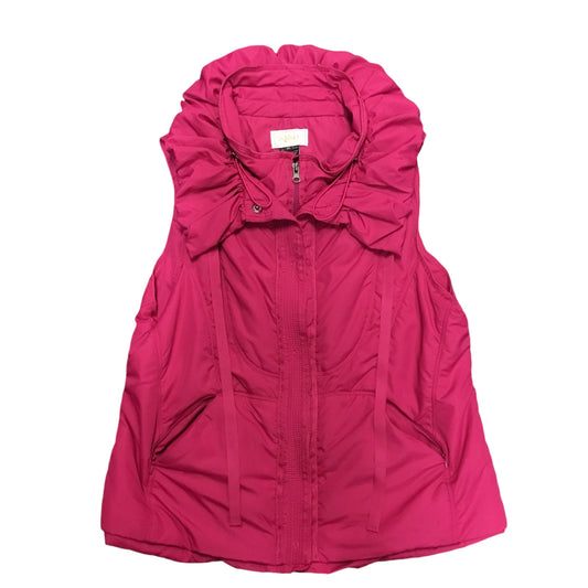 Vest Puffer & Quilted By Clothes Mentor In Pink, Size: Xl