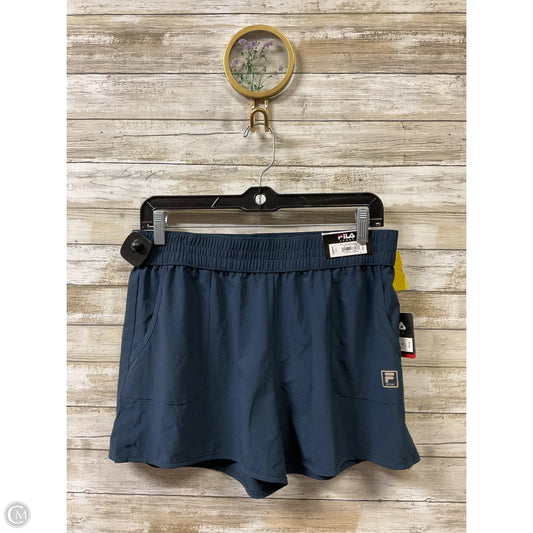 Athletic Shorts By Fila In Navy, Size: S