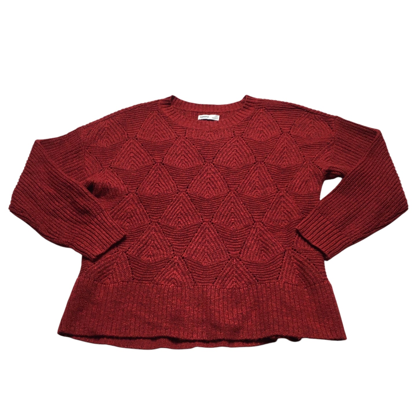 Sweater By Sonoma In Red, Size: L