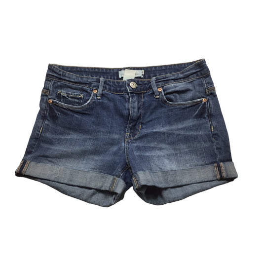Blue Denim Shorts Logg, Size 2