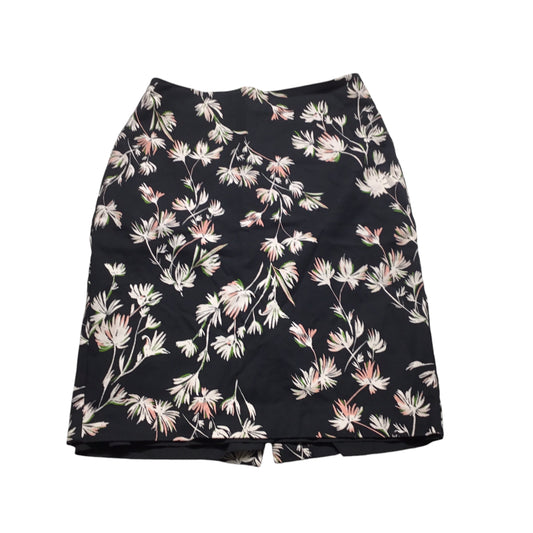 Skirt Mini & Short By Ann Taylor In Black & Pink, Size: 0