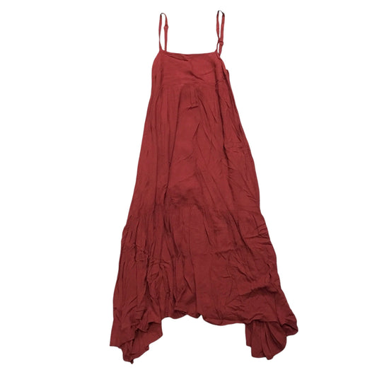 Dress Casual Maxi By Urban Outfitters In Red, Size: S