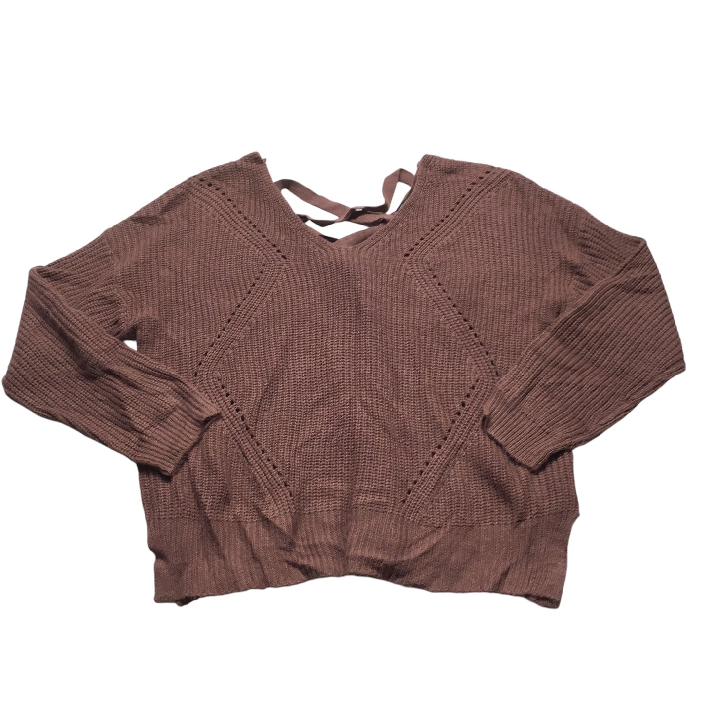 Sweater By Clothes Mentor In Purple, Size: 2x