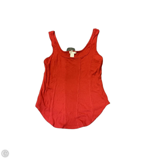 Tank Top By Bozzolo In Red, Size: L