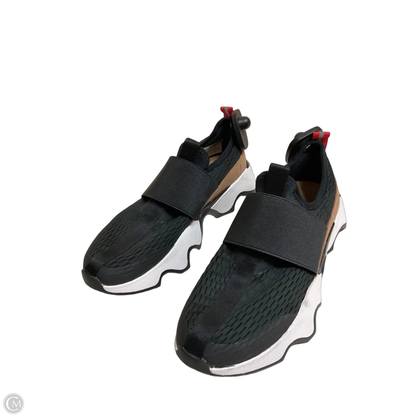 Shoes Athletic By Sorel In Black & White, Size: 7