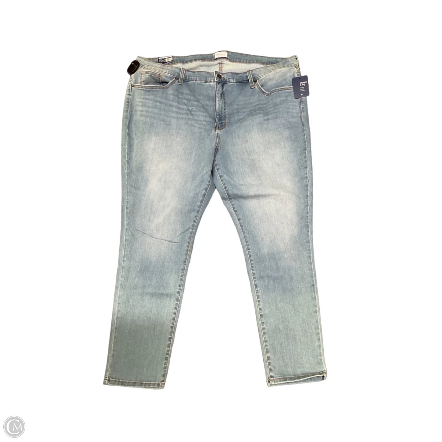 Jeans Skinny By Crown And Ivy In Blue, Size: 24