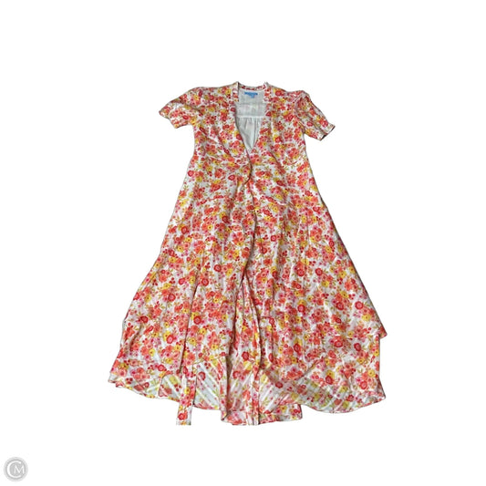 Dress Casual Maxi By Draper James In Floral Print, Size: 0