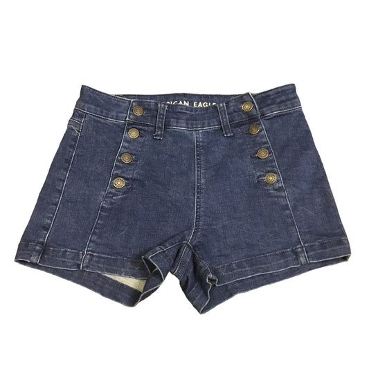 Blue Denim Shorts American Eagle, Size 6