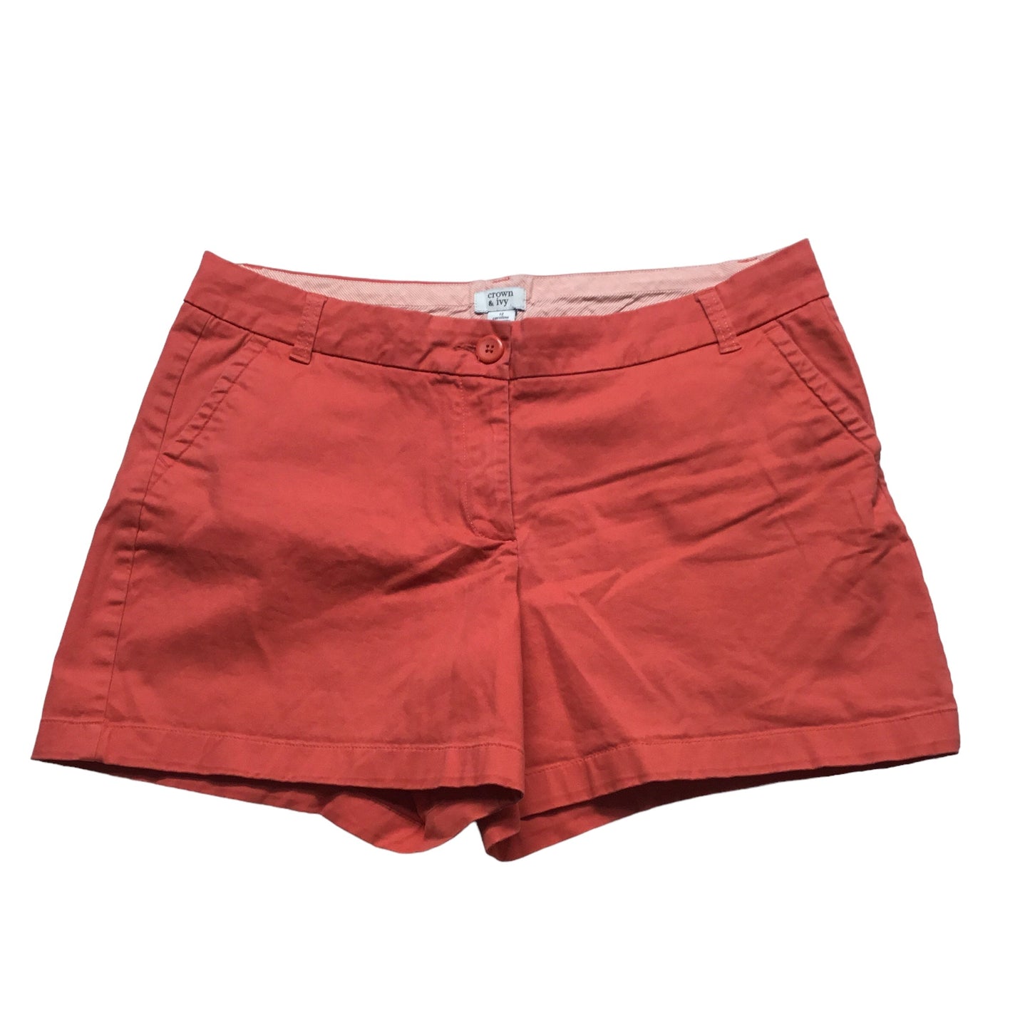Coral Shorts Crown And Ivy, Size 12