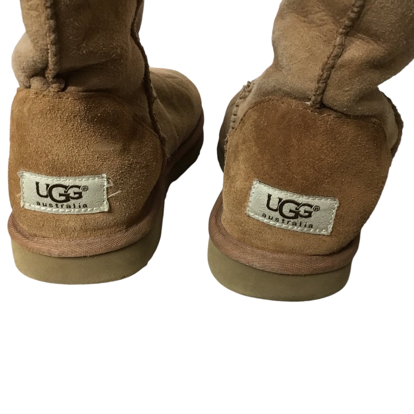 Boots Hiking By Ugg In Brown, Size: 9