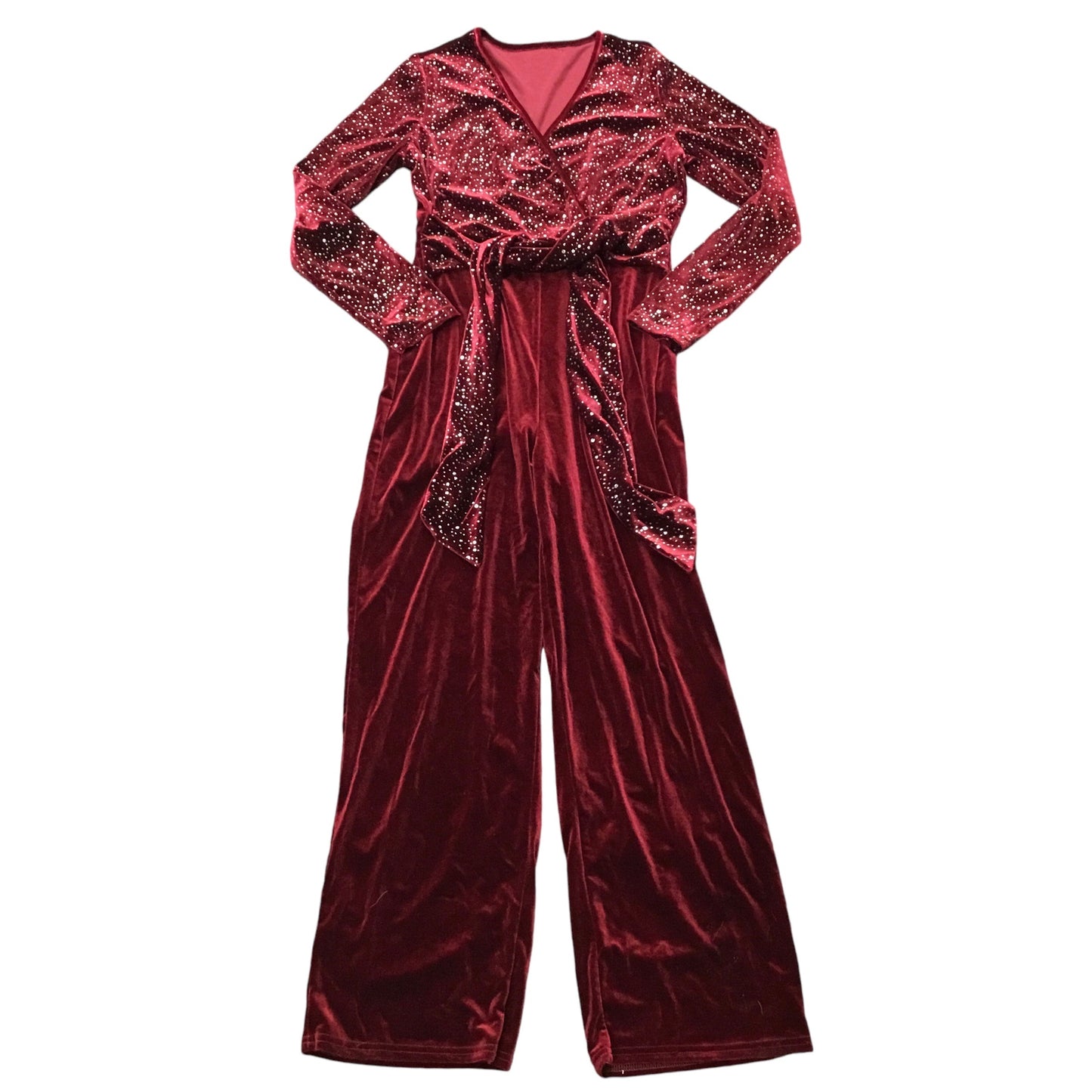 Jumpsuit By Shein In Red, Size: L