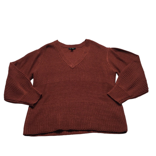 Sweater By Jessica Simpson In Red, Size: Xl