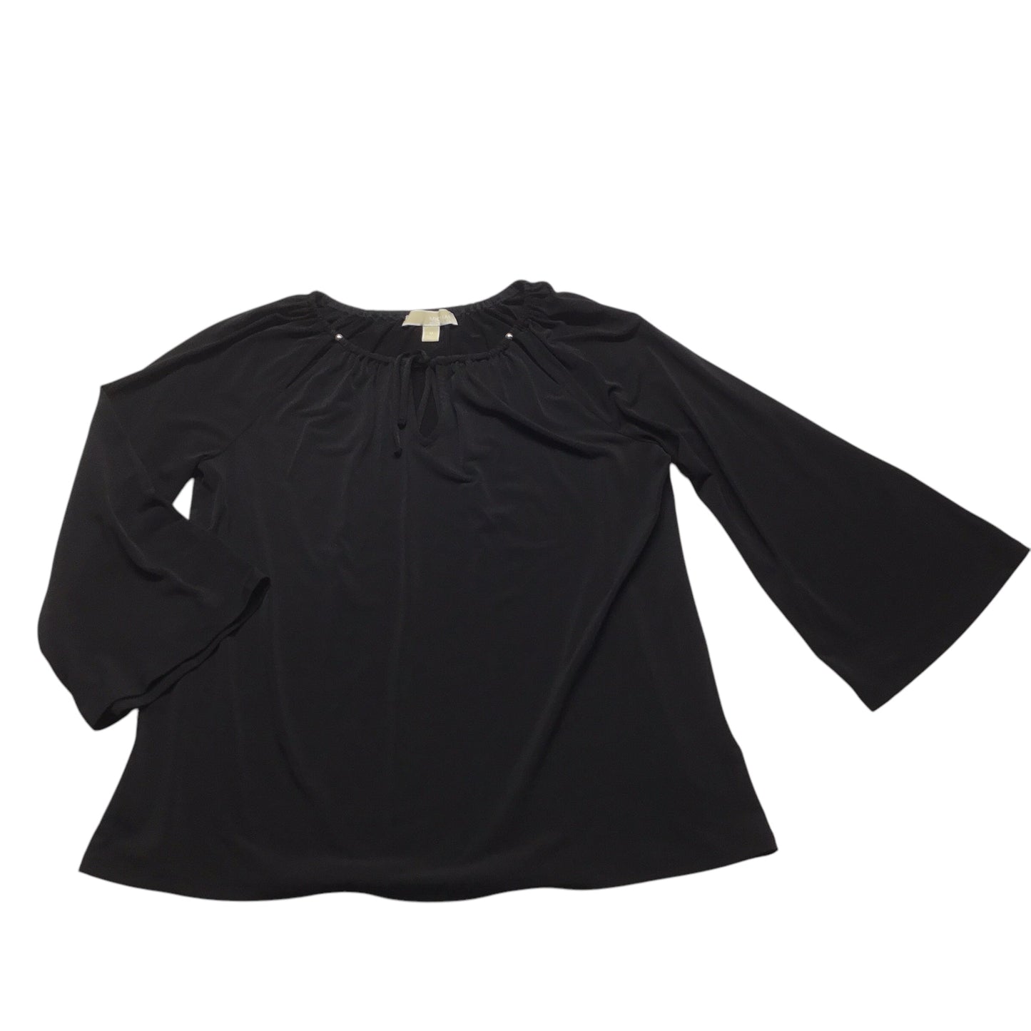 Top Long Sleeve By Michael By Michael Kors In Black, Size: M