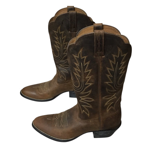 Boots Western By Ariat In Brown, Size: 6.5