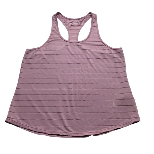 Athletic Tank Top By Zyia In Purple, Size: Xl