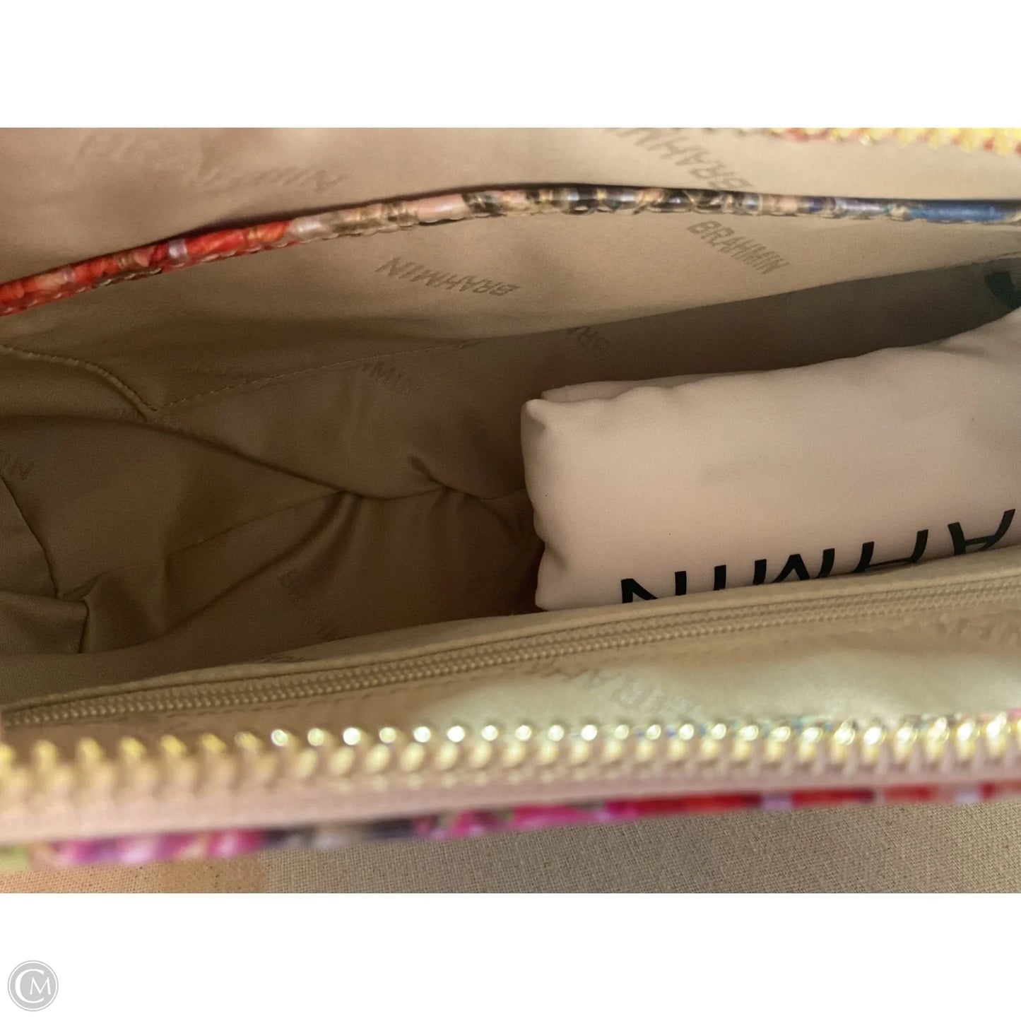 Handbag Designer By Brahmin, Size: Small