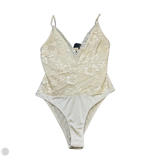 Bodysuit By Out From Under In Cream, Size: Sp