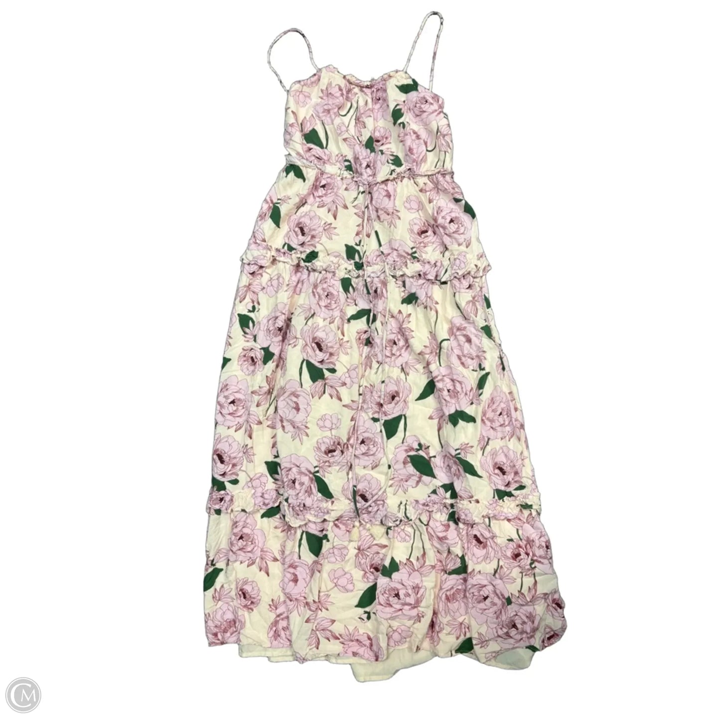 Dress Casual Maxi By Cmc In Floral Print, Size: M