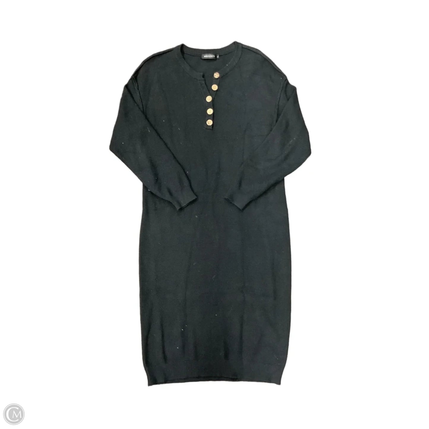 Dress Sweater By Merokeety In Black, Size: L