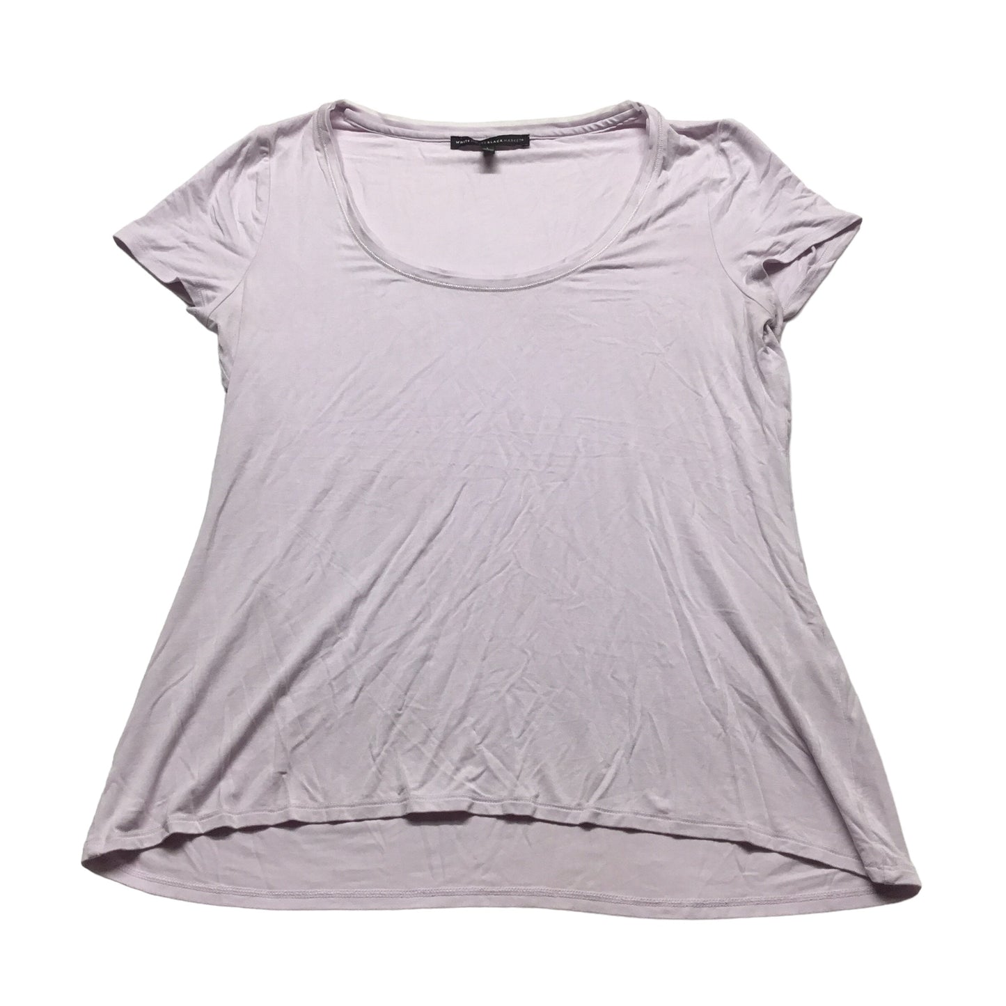 Top Short Sleeve Basic By White House Black Market  Size: L