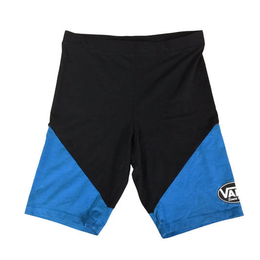 Athletic Capris By Vans In Black & Blue, Size: M