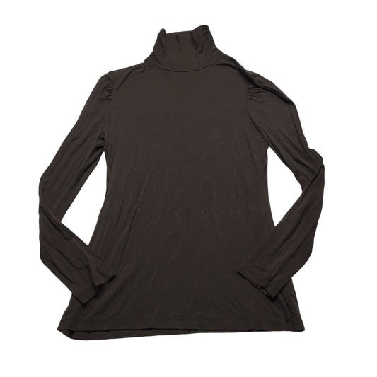 Top Long Sleeve By Apt 9 In Brown, Size: M