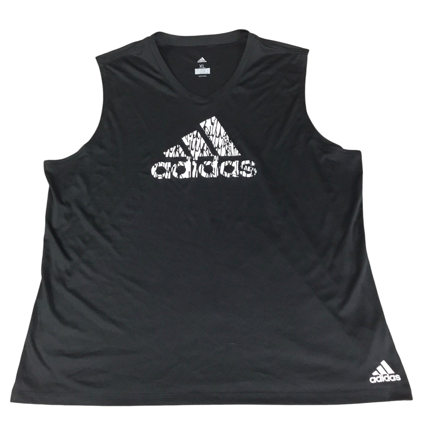 Athletic Tank Top By Adidas In Black, Size: Xl