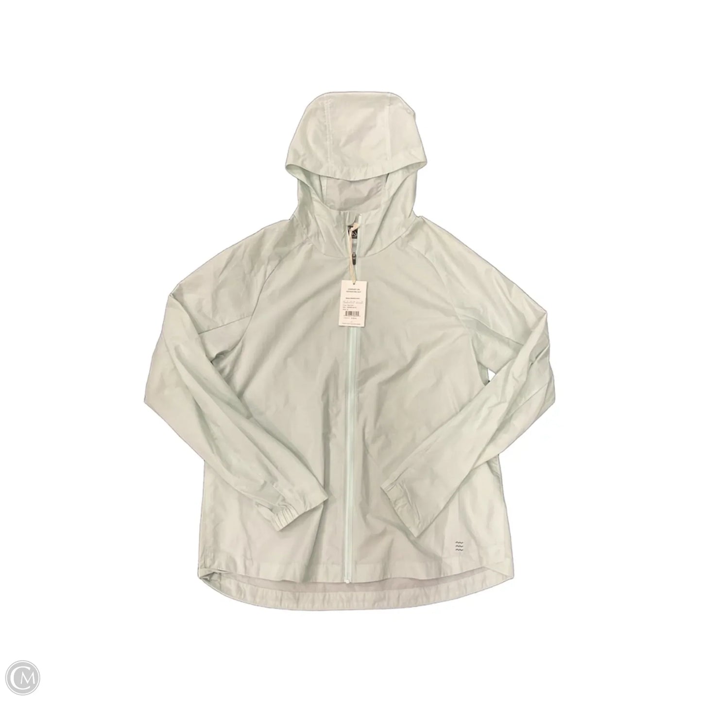 Jacket Windbreaker By Cmc In Aqua, Size: S