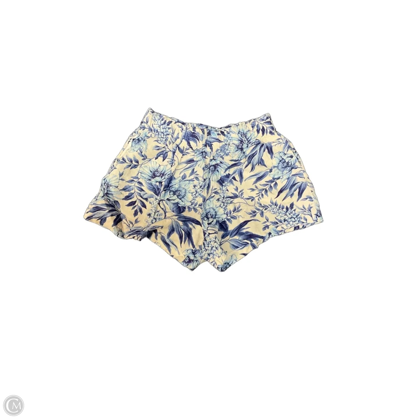 Shorts By H&m In Blue & White, Size: L