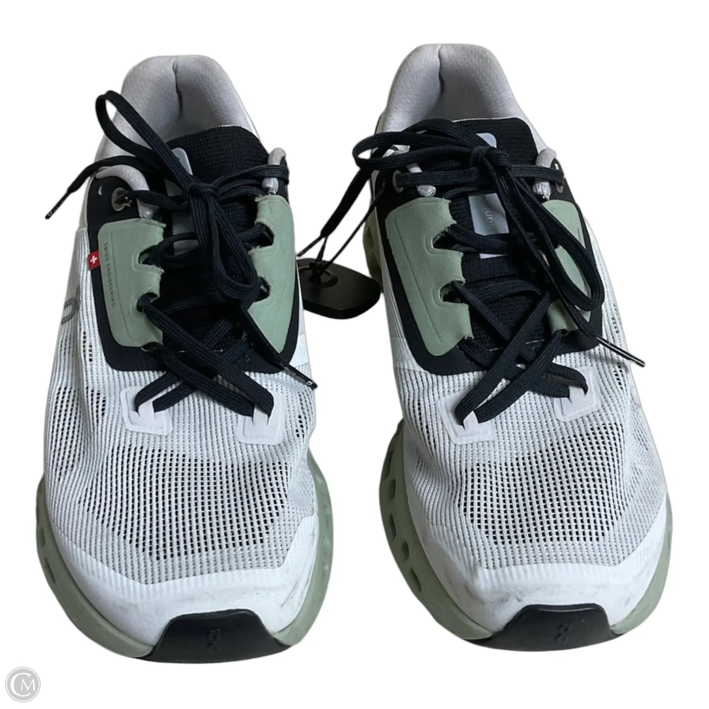 Shoes Sneakers By On Cloud In Black & Green, Size: 9