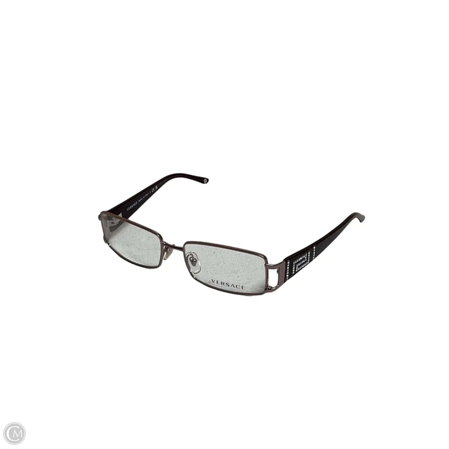 Sunglasses Luxury Designer By Versace, Size:
