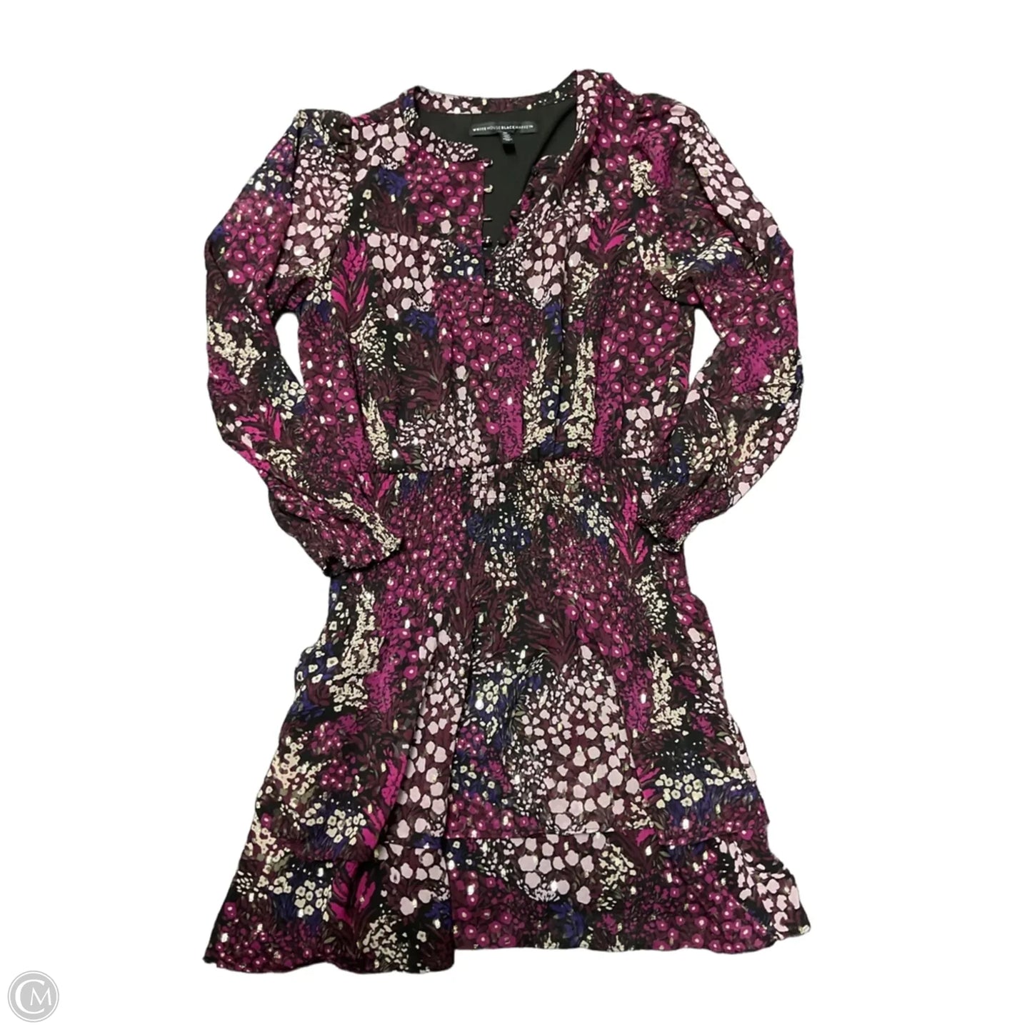 Dress Casual Short By White House Black Market In Purple, Size: Sp