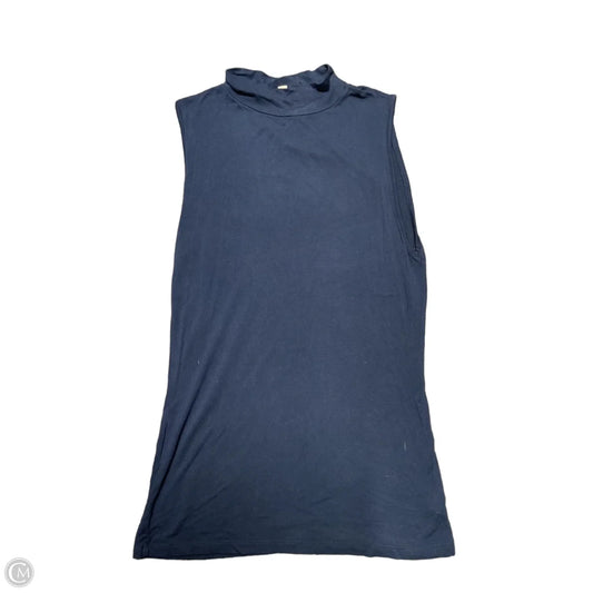 Top Sleeveless By Zenana Outfitters In Navy, Size: M