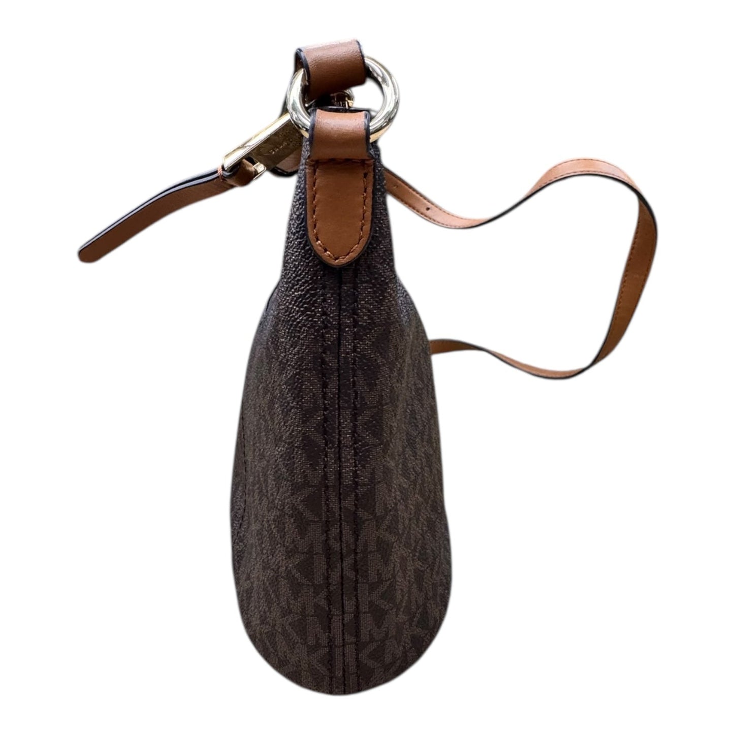 Handbag Designer By Michael Kors In Brown, Size:Small