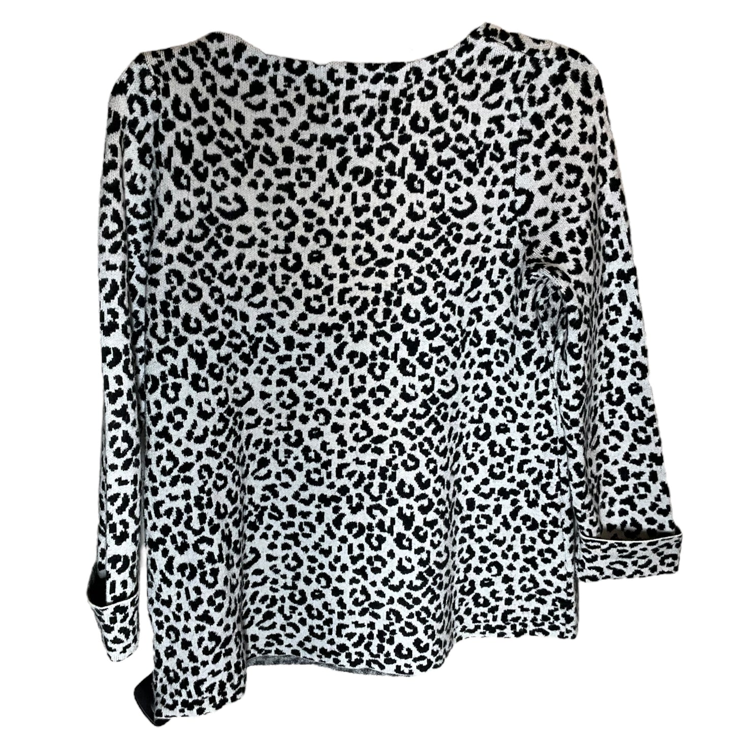 Sweater By Cynthia Rowley In Black & White, Size: S