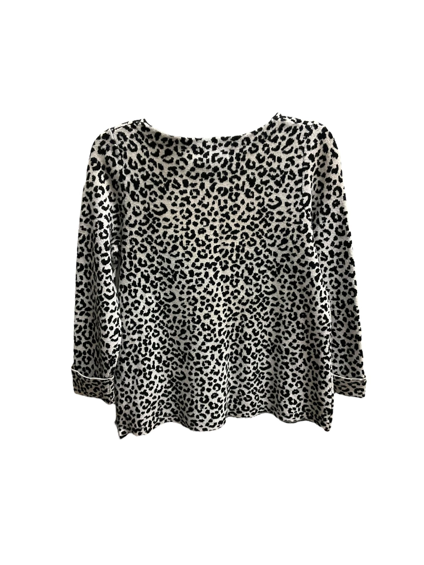 Sweater By Cynthia Rowley In Black & White, Size: S