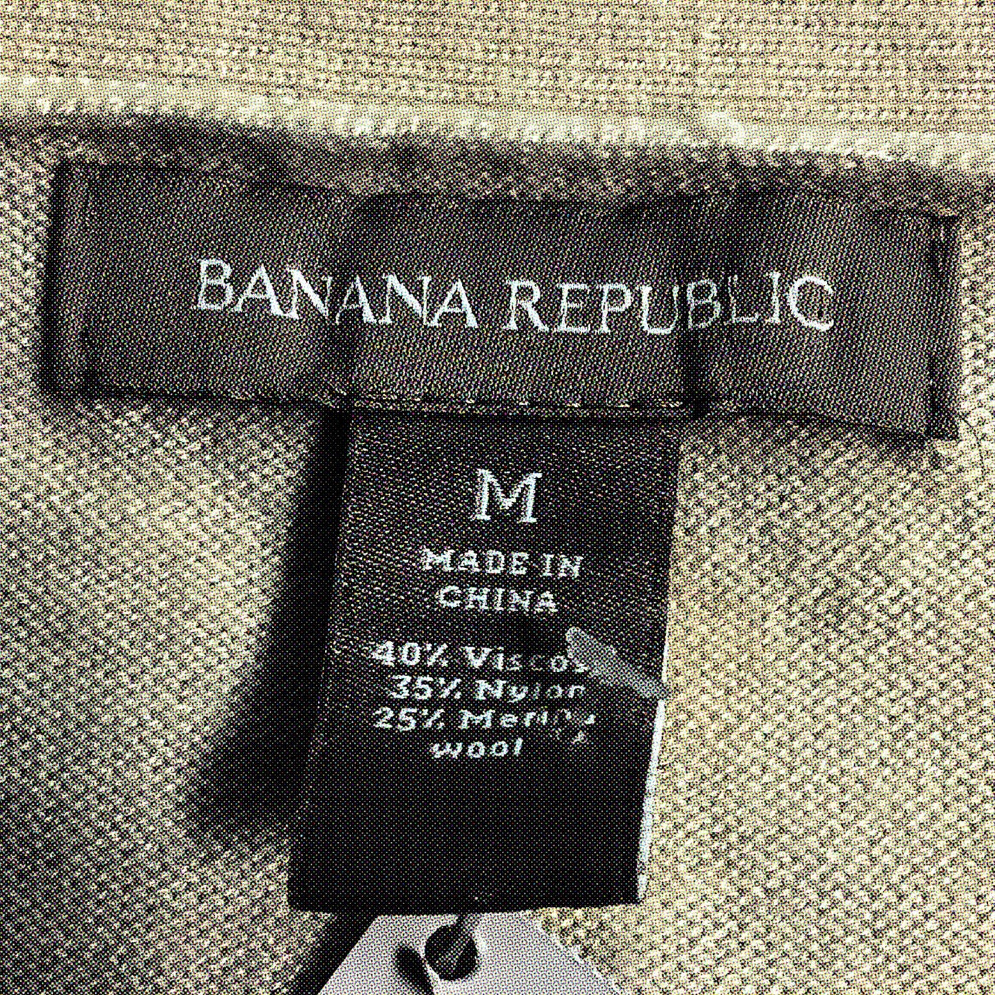 Cream & Grey Sweater Banana Republic, Size M