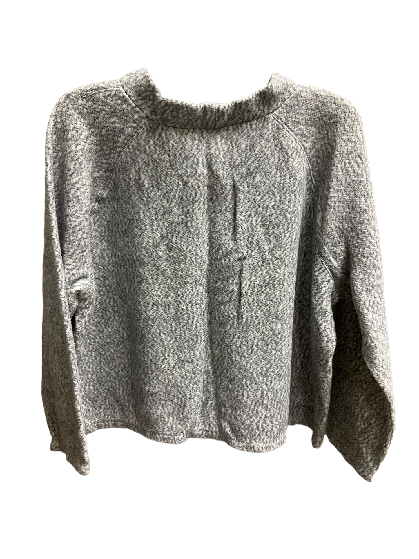 Sweater By Gap In Grey & White, Size: Xl