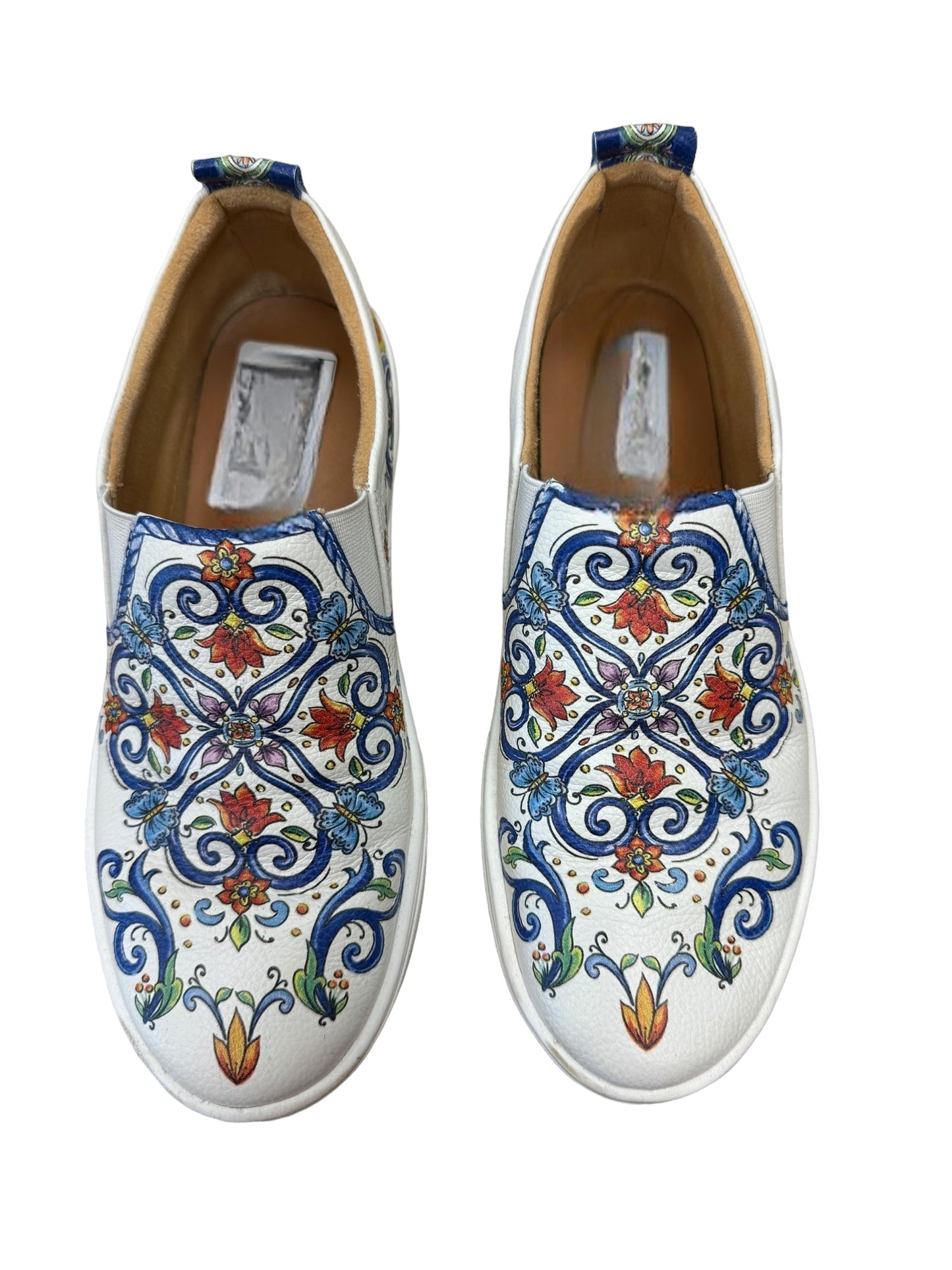 Shoes Flats By Brighton In Floral Print, Size: 6.5