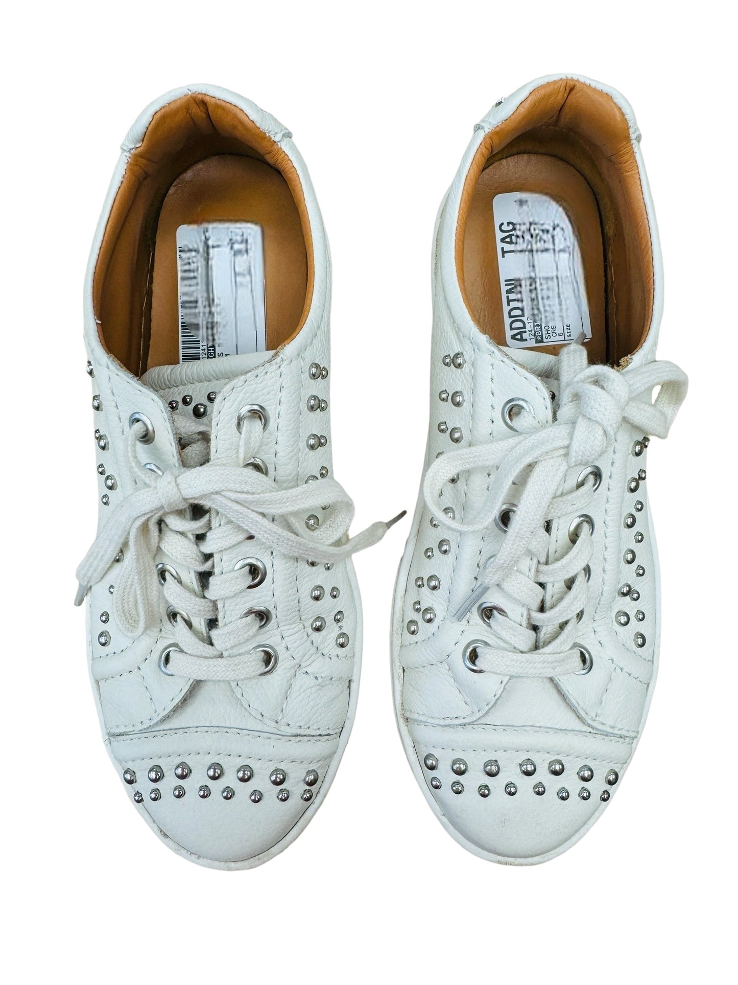 Shoes Sneakers By Brighton In Cream, Size: 6