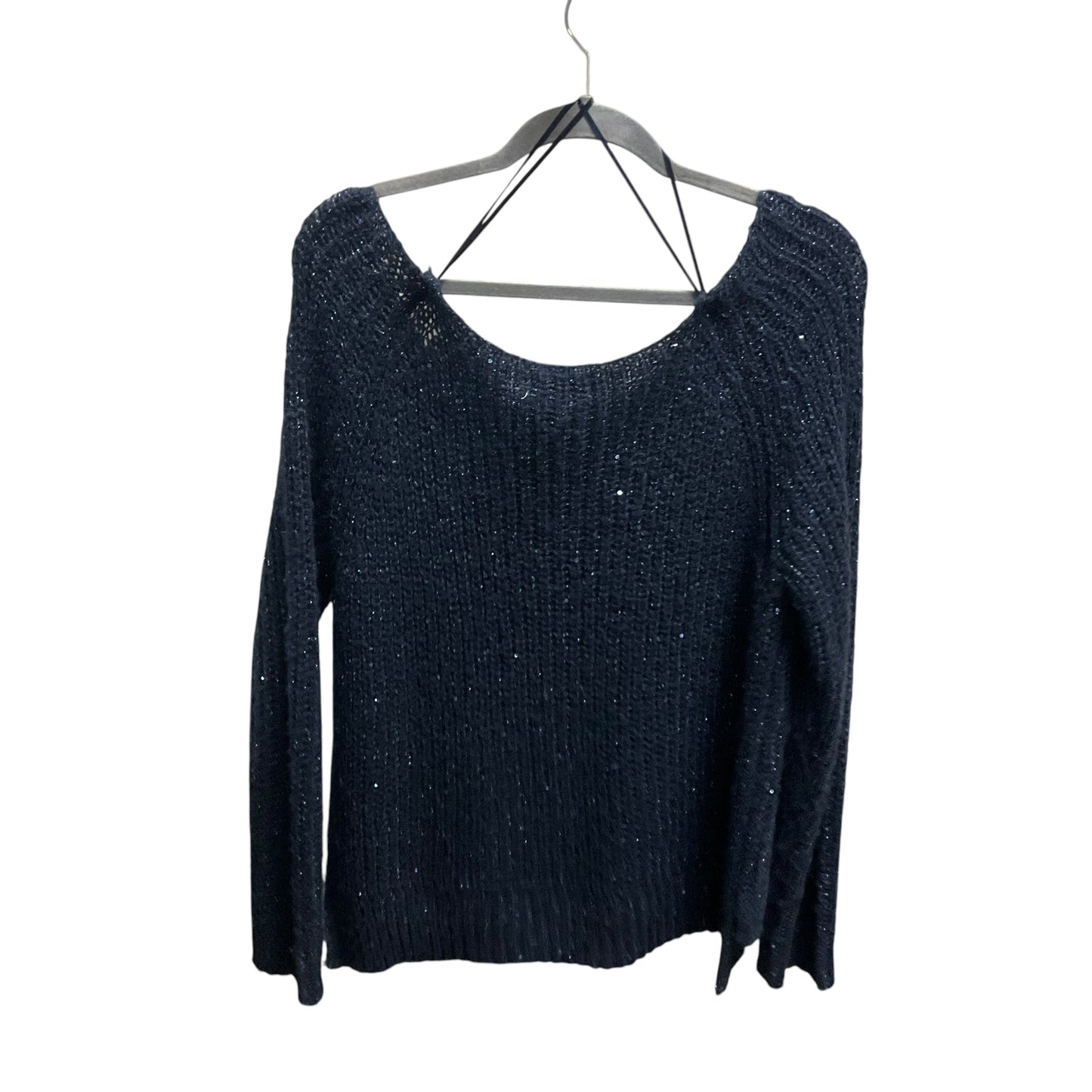 Sweater By Jennifer Lopez In Navy, Size: L