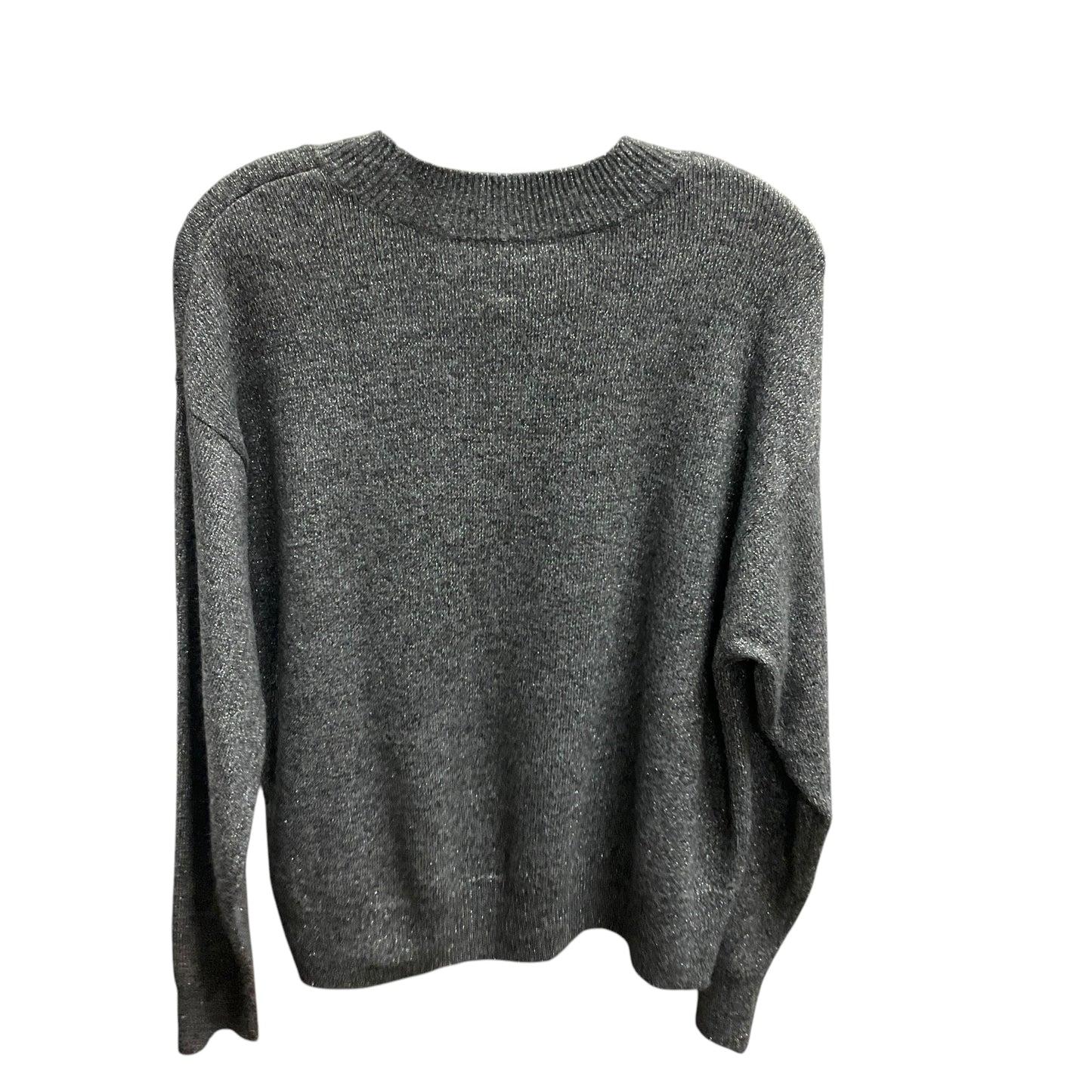 Sweater By H&m In Grey & Silver, Size: S