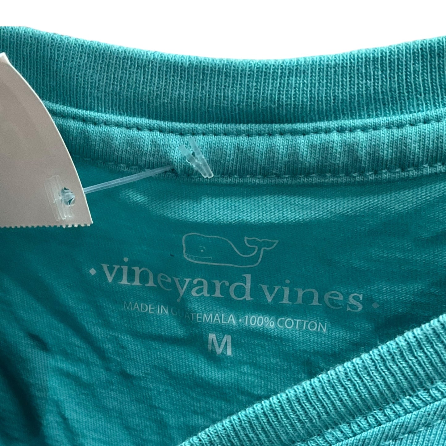 Top Long Sleeve By Vineyard Vines In Aqua, Size: M