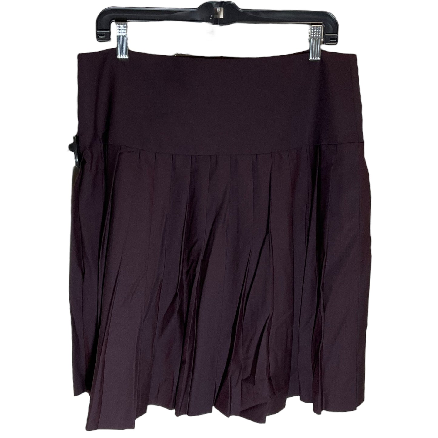 Skirt Mini & Short By Theory In Burgundy, Size: 10