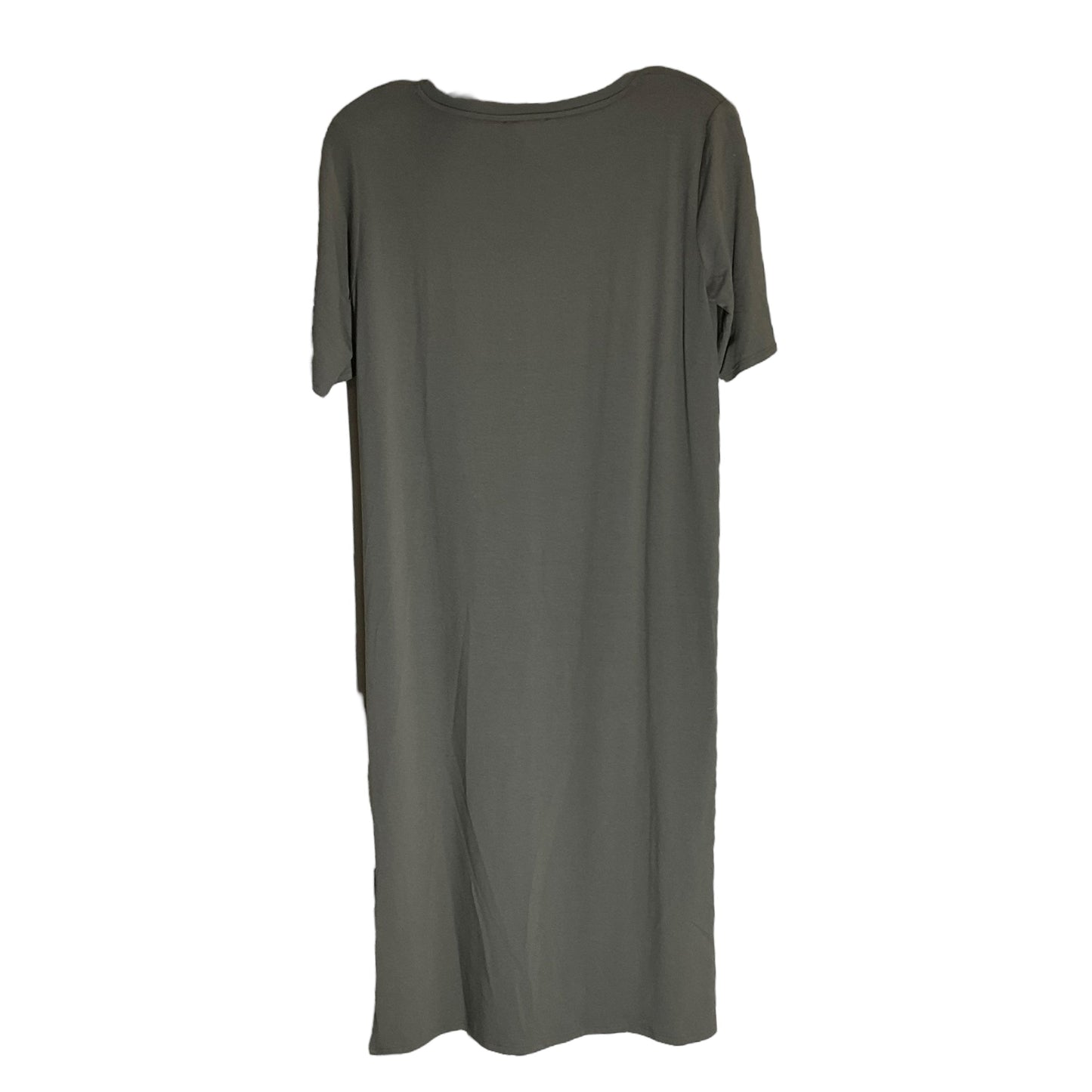 Green Dress Casual Midi Eileen Fisher, Size Xs