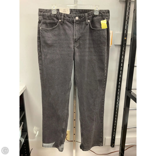 Jeans Boot Cut By H&m In Black, Size: 10