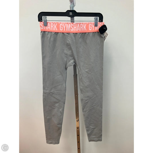 Athletic Leggings By Gym Shark In Grey, Size: L