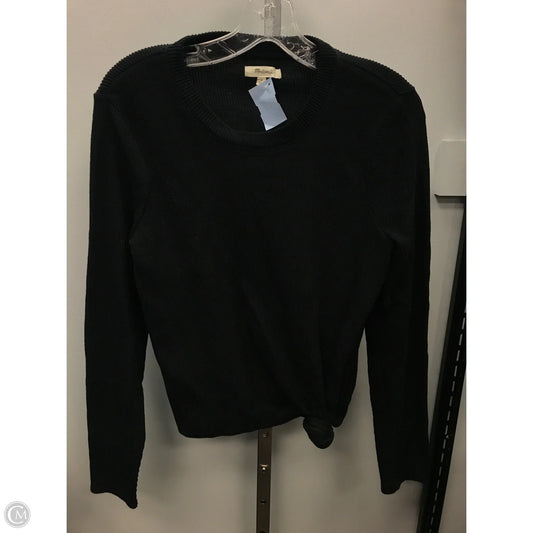 Top Long Sleeve By Madewell In Black, Size: M