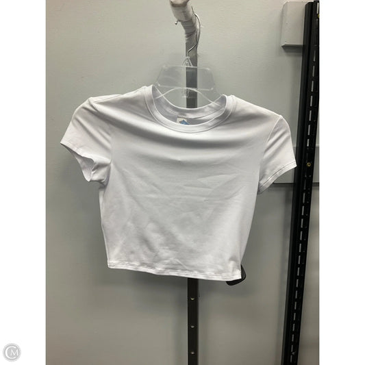 Athletic Top Short Sleeve By Alo In White, Size: Xs