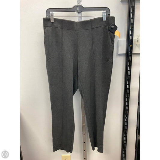 Pants Leggings By Kirkland In Grey, Size: L
